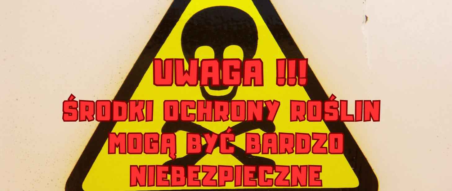 Baner - uwaga na środki ochrony roślin na gryzonie